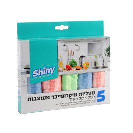 5 מטליות מיקרופייבר לשיש א-36 בקרטון