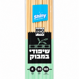 שיפוד 30 ס"מ עובי 4 מ"מ א-80 (100 בקר')