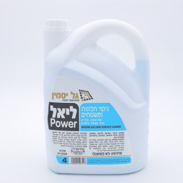 ליאל POWER מנקה חלונות 4 ליטר (4 בקרטון)