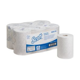 מגבת ידיים בגליל סלים 190 מטר (1/6scott 6695 ממותג