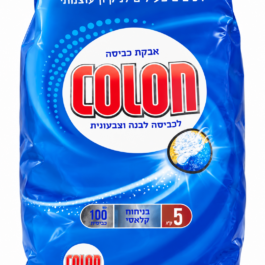 אבקת כביסה קולון 101 5 ק"ג  ( 3 יח בקרטון)