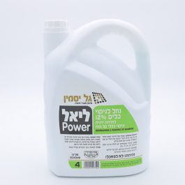 ליאל POWER נוזל כלים 4 ליטר ריחני 12%(4 בקרטון)