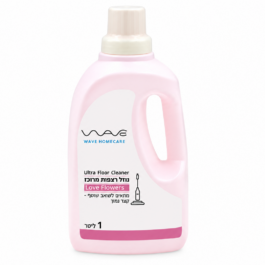 Wave Home care נוזל רצפות מרוכז 1 ליטר לשואב שוטף  Love Flowers (א-10)