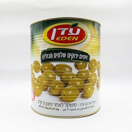 זיתים מנזלינו 15/17 ירוקים  9  ליטר
