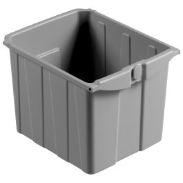 מגירה גבוהה 40L לעגלת Magic Line אפור