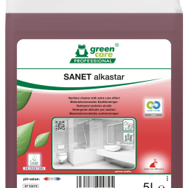נוזל לניקוי 5L  לחדרי רחצה ושירותים senet ALKSTAR אקולוגי מאש למרכז דילול