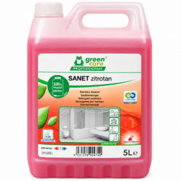 נוזל לניקוי 5L  לחדרי רחצה ושירותים senet Zitrotan אקולוגי מאש למרכז דילול
