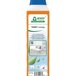 נוזל לשטיפת רצפות 1 ליטר ריח תפוז TANET ORANGE 1 אקולוגי מאש