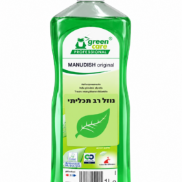 נוזל כלים 1 ליטר MANUDISH אקולוגי מאש