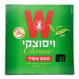 תה ויסוצקי מעטפה 200 יח =8*25 יח