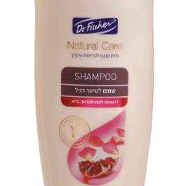 נטורל קר ד"ר פישר שמפו לשיער רגיל 750 מ"ל חלב רימונים ופרחי ורדים א-12