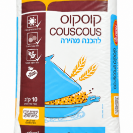 קוסקוס בינוני בד"ץ 10 ק"ג אוסם