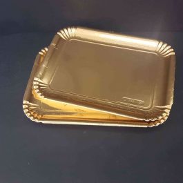מגש נייר מלבני זהב 23*31 מס 6 (131)