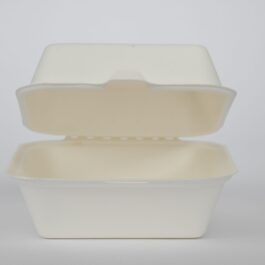 מארז המבורגר מתכלה לבן ארוז - 500