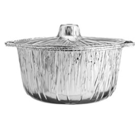 סיר אלומניום ח.פ +מכסה כ-4 ליטר קוטר 25 עומק 10(100 בקר